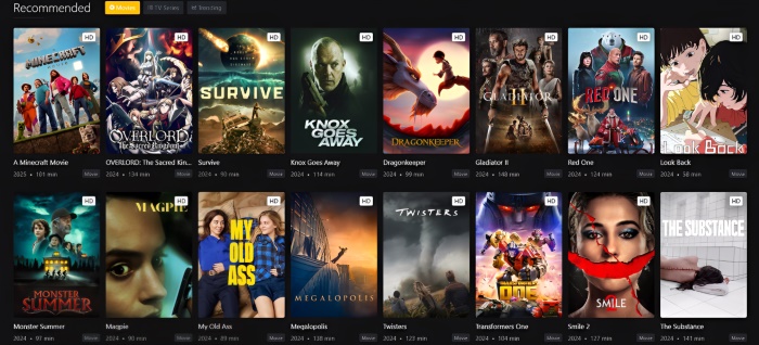 banner movies 2025 on HDToday